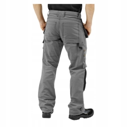 SPODNIE ROBOCZE MOCNE SZARE BLUEWEAR ROZMIAR 50
