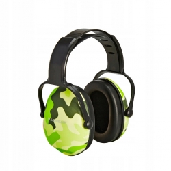 Słuchawki ochronne zielone moro 3lata+ playbluewear