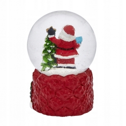 Mini kula śnieżna miniaturka ozdoba prezent święta