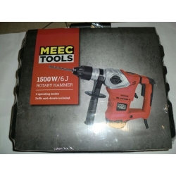 Młotowiertarka meec tools 011637 sds plus 1500 w