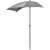 Półparasol parasol 1x2x1,9m balkon taras szary