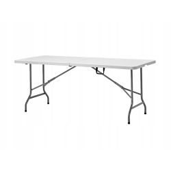 Składany stół axley prostokątny 180 x 76 x 74 cm