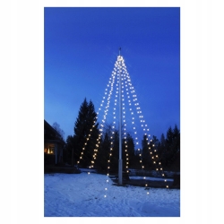 Łańcuch lampki świąteczne led na maszt choinka 10m