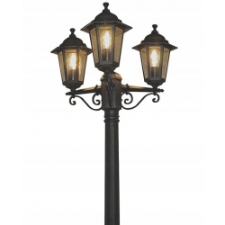 Stylowa latarnia ogrodowa lampa oświetlenie alejek